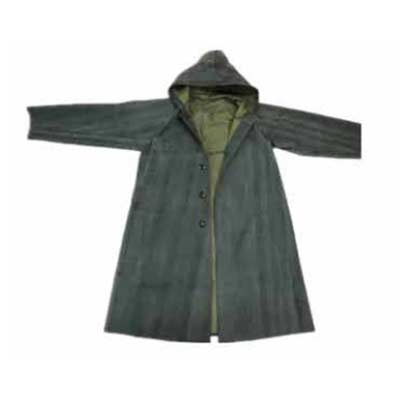 Raincoat with sleeves