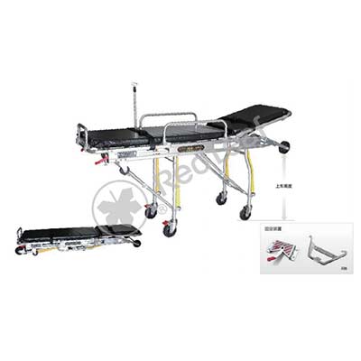Automatic load bearing stretcher