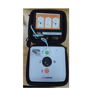 Semi-automatic external defibrillator(AED)