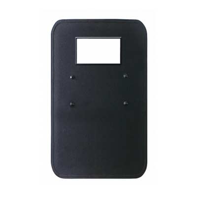 Composite bulletproof shield