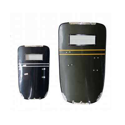 Explosion-proof shields for military and police