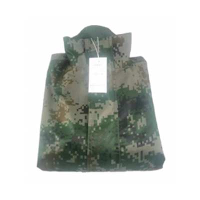 Camouflage raincoat